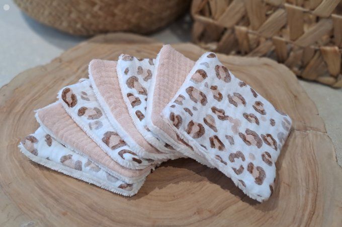 Semainier de Lingettes lavables - Sauvage