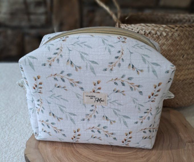 Trousse de toilette  - Jardin secret 