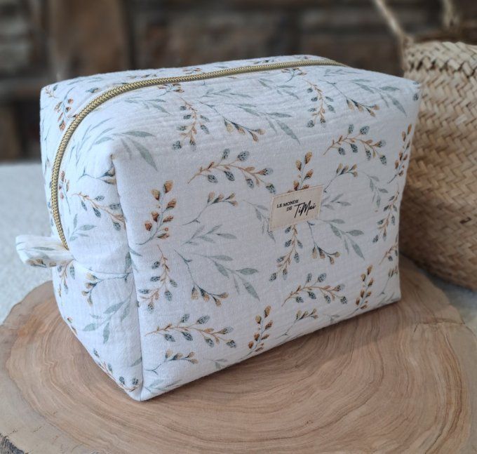 Trousse de toilette  - Jardin secret 